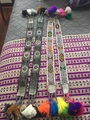 Peruvian Hat Belt Tassels