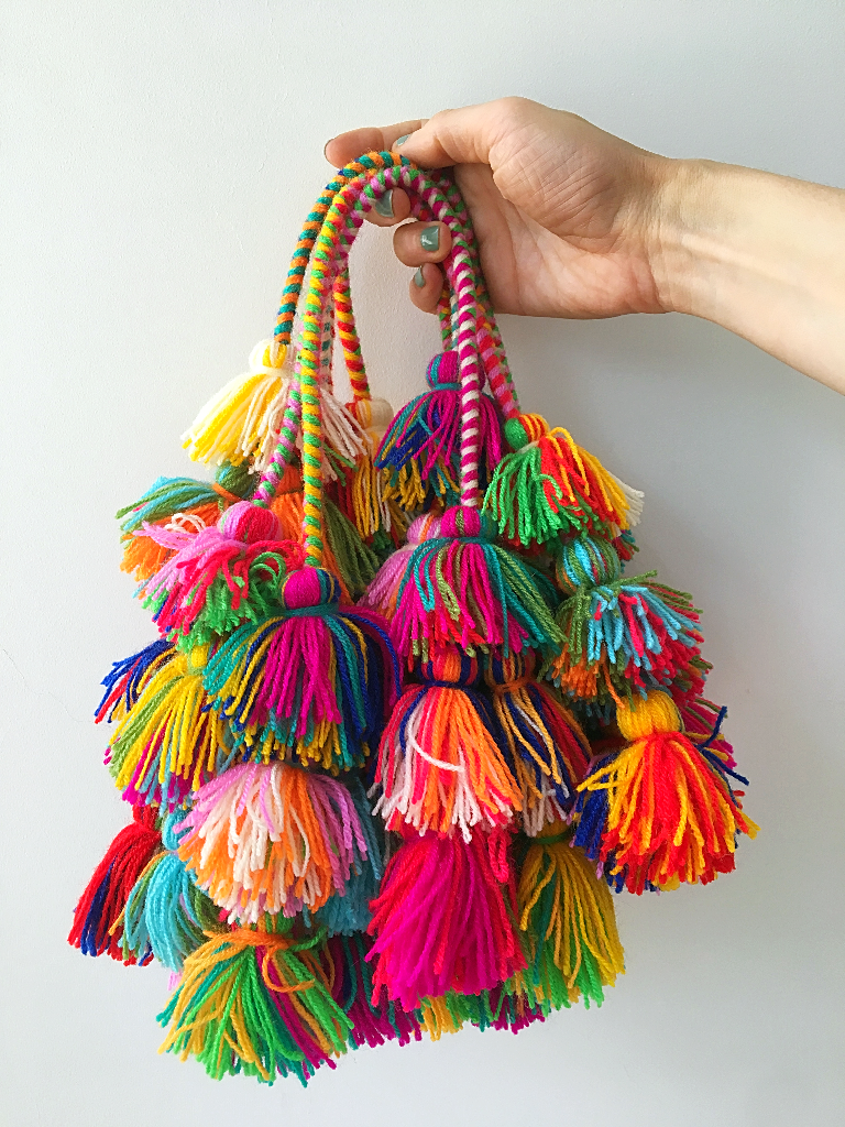 Cascade PomPom Tassels