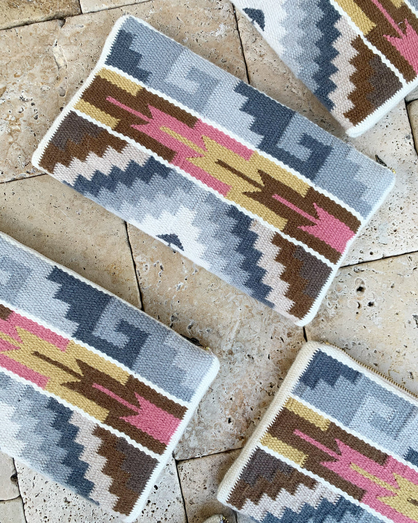 Bosco Clutch in Sky (MORE COLORS)