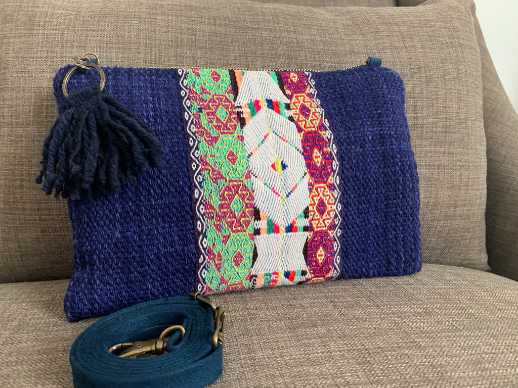 Cinturon Convertible Bag in Navy (MORE TEXTILES)