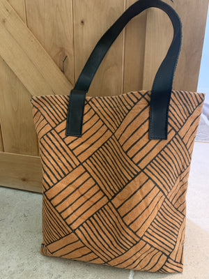 Nora Tote with Leather Straps (MORE COLORS)