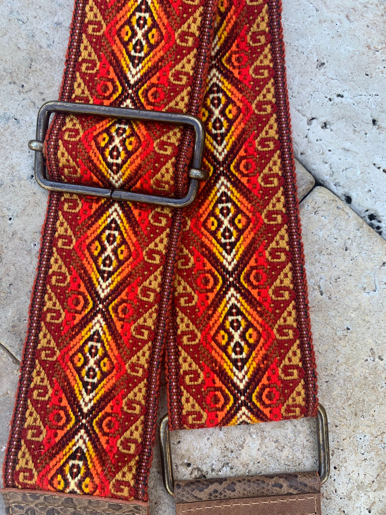 Ximena Bag Strap in El Fuego