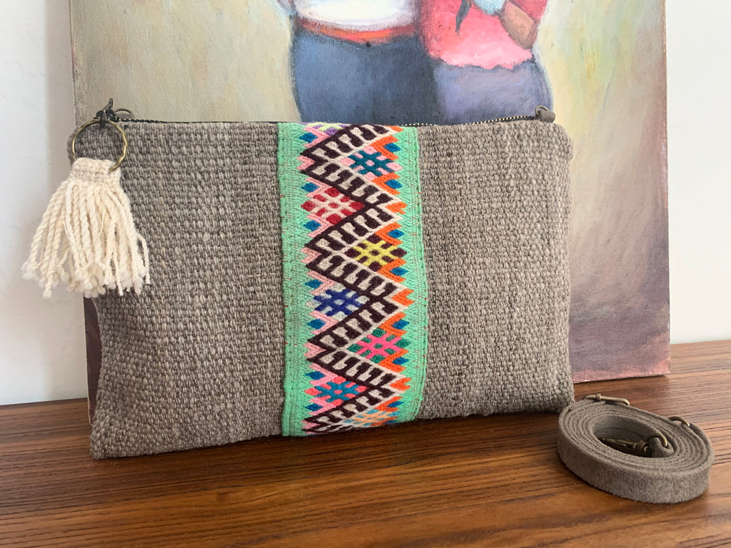 Falda Convertible Bag in Grey (MORE TEXTILES)